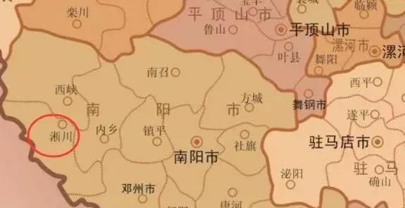 河南省一个县,人口超60万,有一个村在湖北省内被包围!