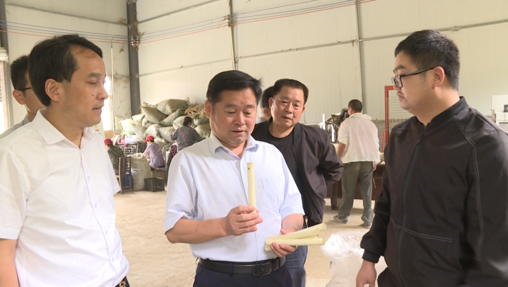 郑光文强调:发展特色产业 夯实乡村振兴基础
