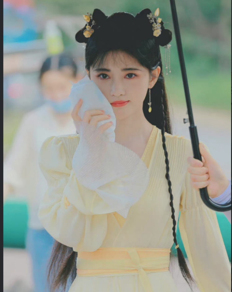 鞠婧祎古装新剧造型封神终于有了古典审美其余剧组快学一学