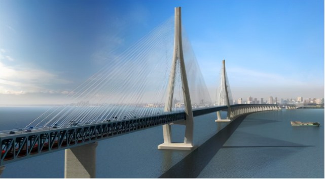 中国又一长江大桥贯通,造价150亿长11公里