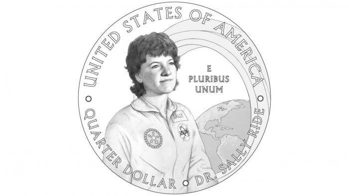 前美国宇航局(nasa)宇航员萨莉·赖德(sally ride)的头像将出现在这些