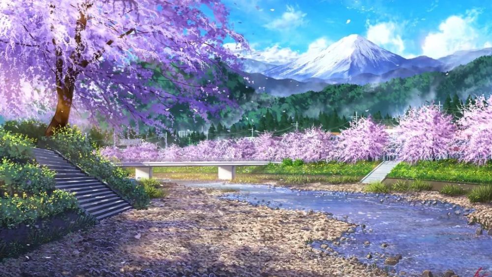背景图丨动漫中的绝美惊艳风景