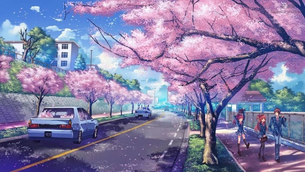 背景图丨动漫中的绝美惊艳风景