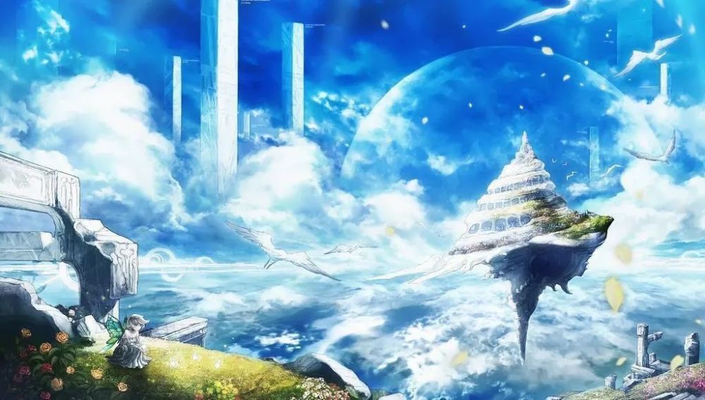 背景图丨动漫中的绝美惊艳风景