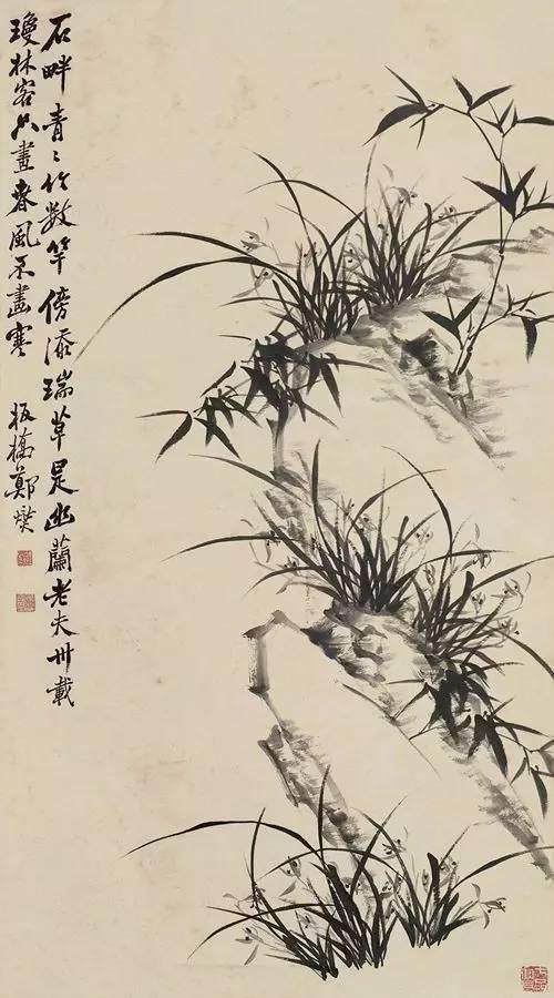 国画常见吉祥植物图解兰花