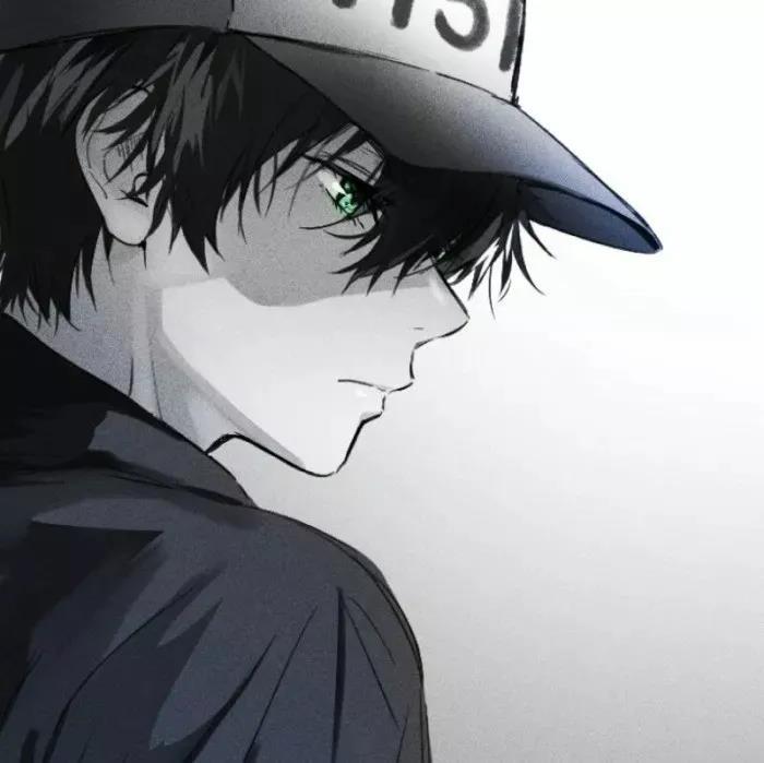 动漫男头高冷系