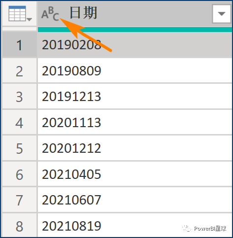 如何在power bi中快速转换日期格式?