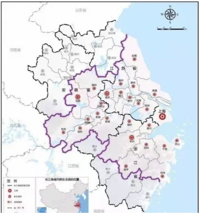 我国最大城市群总人口2.35亿,南京和杭州,谁是长三角第二城?