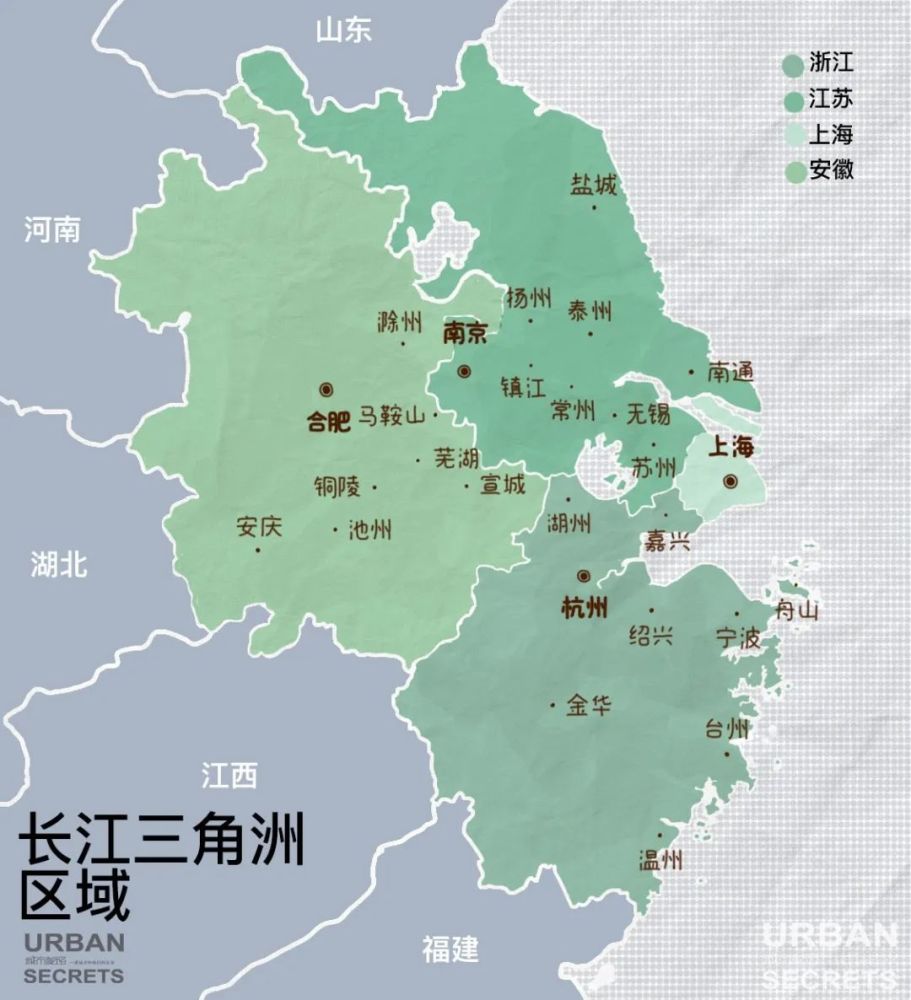 尽管长江三角洲地区均属于丘陵平原地区,交通方便,但是历史上的行政