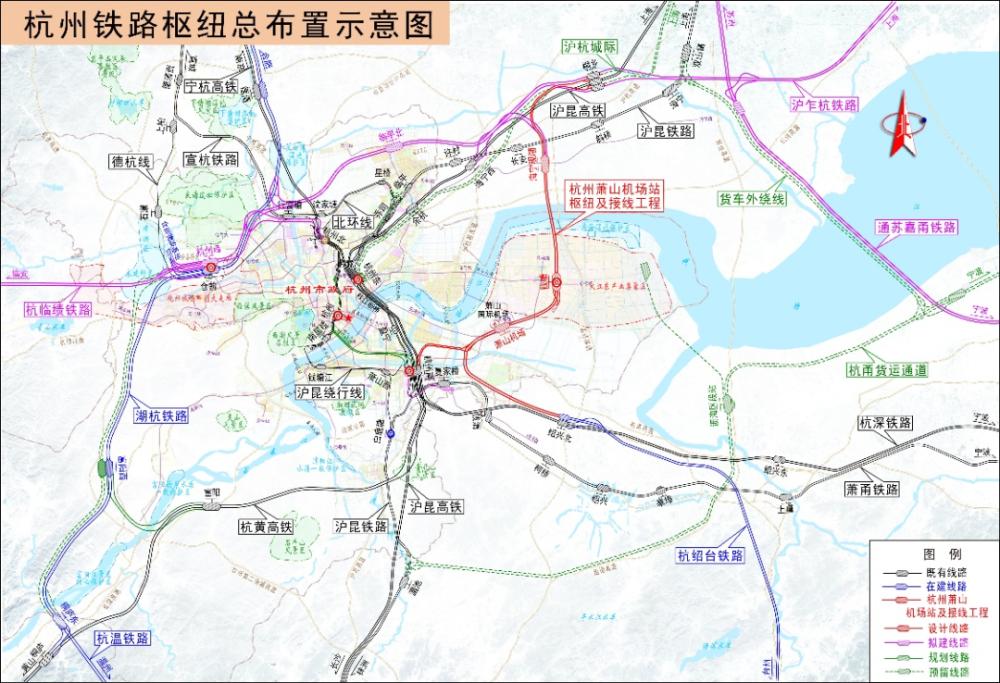 未来五年杭州西部集中建设多条高铁看看里面有经过你家的吗