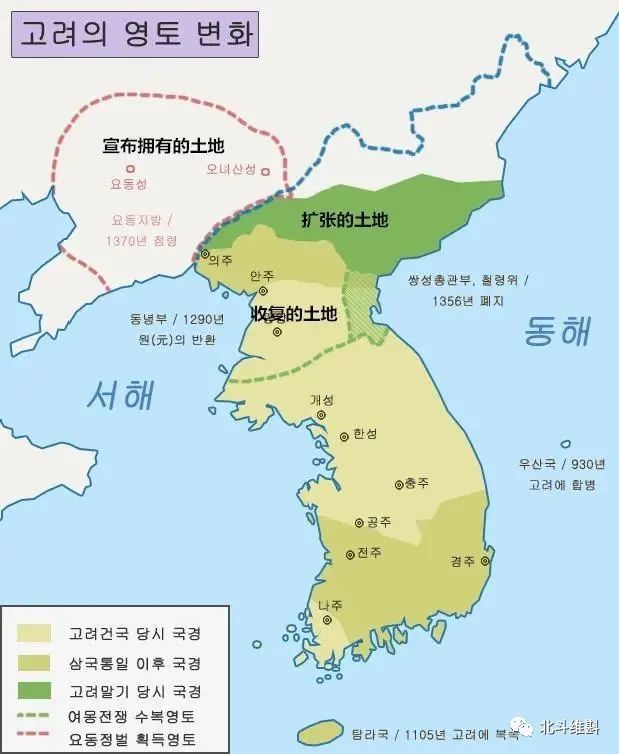 如果看地图,我们会发现,三八线似乎从上古时代就已经存在,朝鲜和韩国