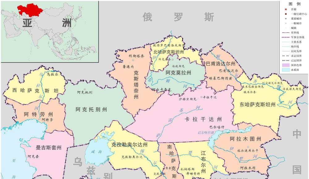 哈萨克斯坦人口分布图_苹果之城 阿拉木图 哈萨克斯坦最大的城市,也是曾经的