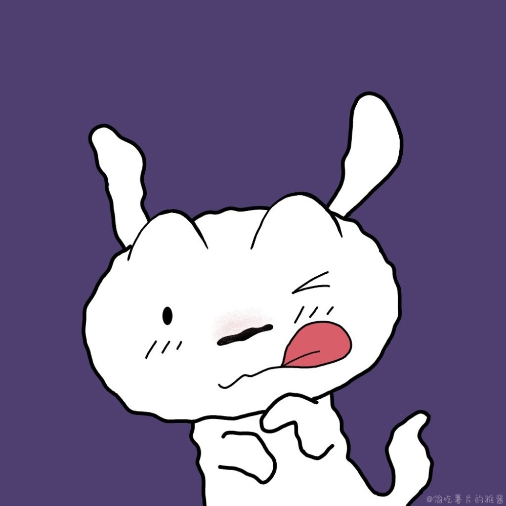 蜡笔小新小白头像
