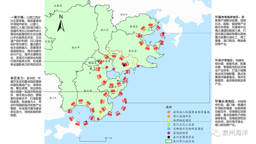 多区发力:泉州台商投资区,泉州(泉港,泉惠)石化工业区,海西(惠安