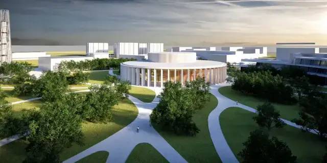 西湖大学新校区即将启用,实景图与设计图比较