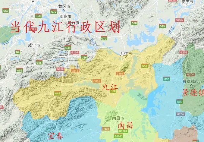 纵观九江市地区行政区划史,从南北朝开始,今九江市区便是地市级的行政