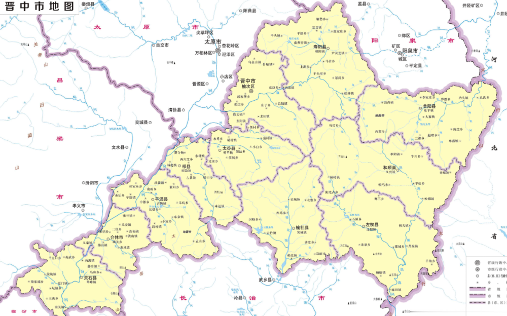 山西省的区划调整11个地级市之一晋中市为何有11个区县