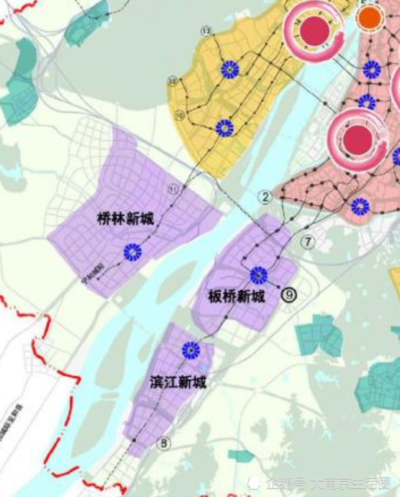 南京桥林,板桥,江宁滨江谁更强?