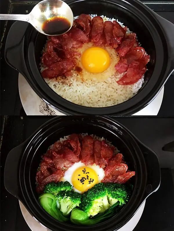 广东煲仔饭,天冷了来锅热乎乎的,简单又温暖!