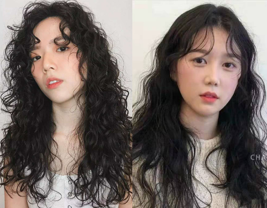 如果选择了黑色的卷发,哪怕卷烫得再好,也会让你显老.