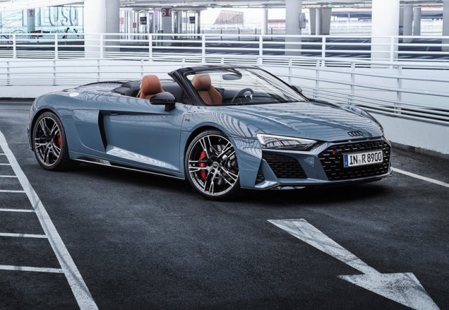 奥迪r8 v10 性能 rwd spyder,有多帅?