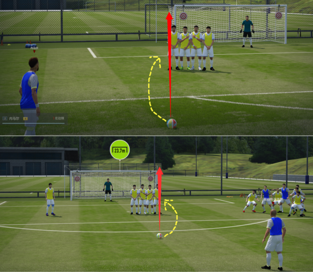 绿茵训练场丨外脚背任意球教学分析