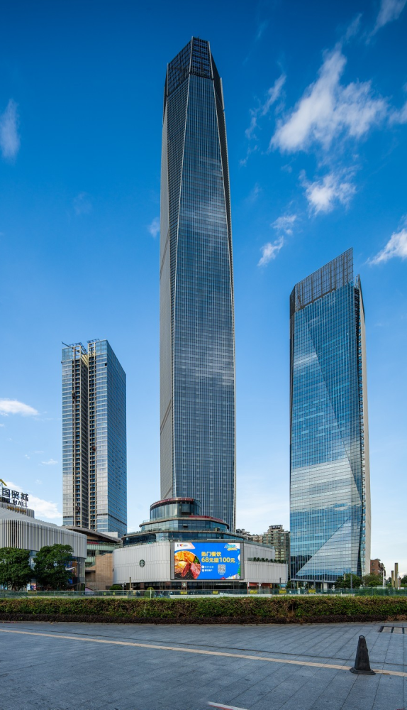 东莞第一高楼——民盈·国贸中心建成,一睹实景