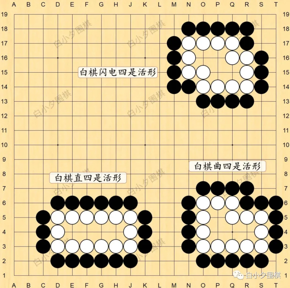 围棋入门:这3种棋形,不作死就不会死,别再下错了