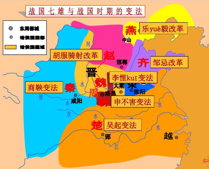 大变革时期战国七雄的生死抉择
