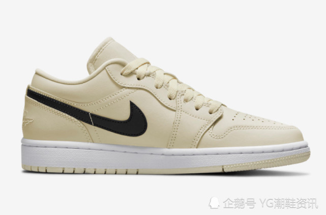 全新低帮aj1椰奶首度曝光即将登场