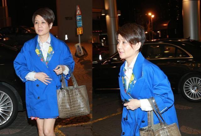 赌王四太梁安琪终于不扮嫩,认真穿小香风连衣裙,气场很难被超越