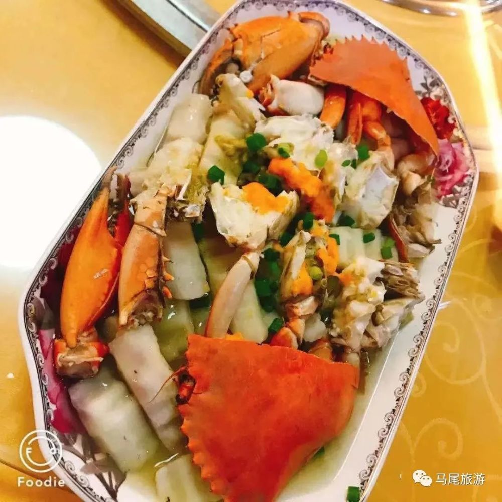在琅岐 900多亩的红蟳 也"爬"上了市民的餐桌 成为海鲜食客心中的"白