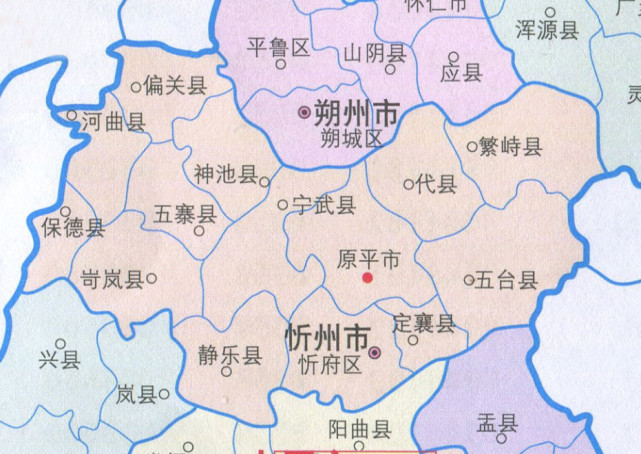 定襄县常住人口19.4万人,代县常住人口17.89万人,保德县常住人口14.