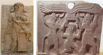5000年前苏美尔泥版,惊现伏羲神农像,中华文明源远流长