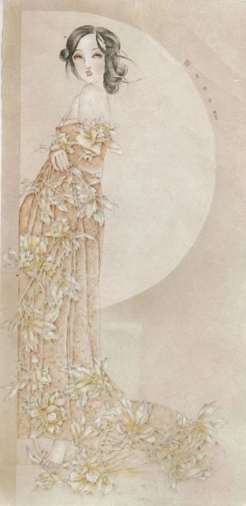 首届中国当代工笔画艺术展线上展何风丽