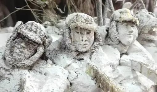 郑作威五律抗美援朝之冰雕连