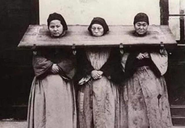 被清军俘虏的太平军女兵,可以看出她们面无惧色.