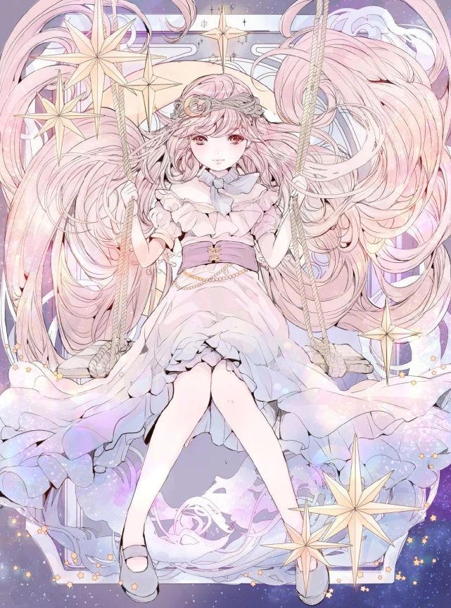 微信头像|幻想少女风动漫女生头像壁纸!真的被这个画风美到了!