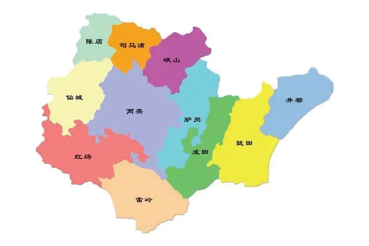 截至2018年,潮南区辖 1个街道(峡山街道), 10个镇(井都镇,陇田镇