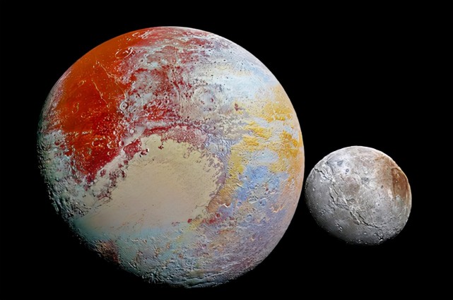 22,整个冥王星的表面积差不多有俄罗斯那么大,这颗星球要比我们想象