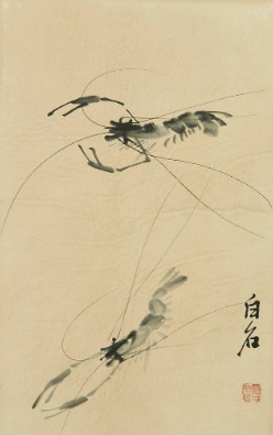 齐白石"百虾图"书画艺术展