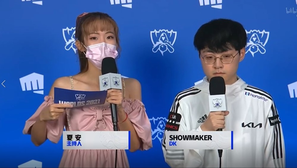 showmaker:会好好准备对战rge的比赛,以小组全胜为目标努力