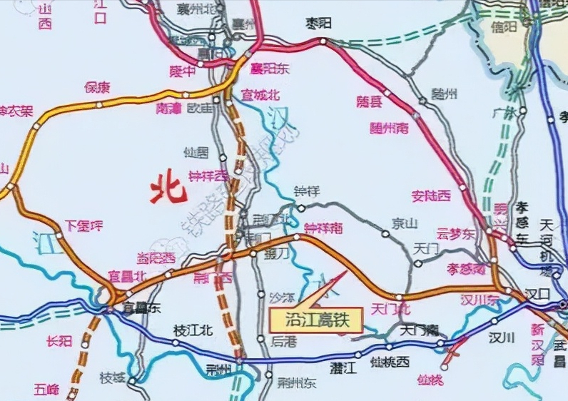 沿江高铁通道时速350公里12条高铁组成最近有2条开工