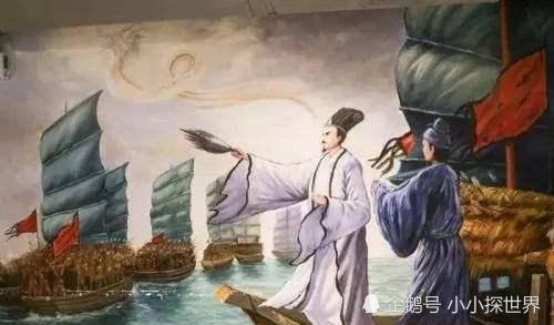 在这危急时刻,诸葛亮再次故意陷入周瑜的"陷阱",帮助了周瑜借东风
