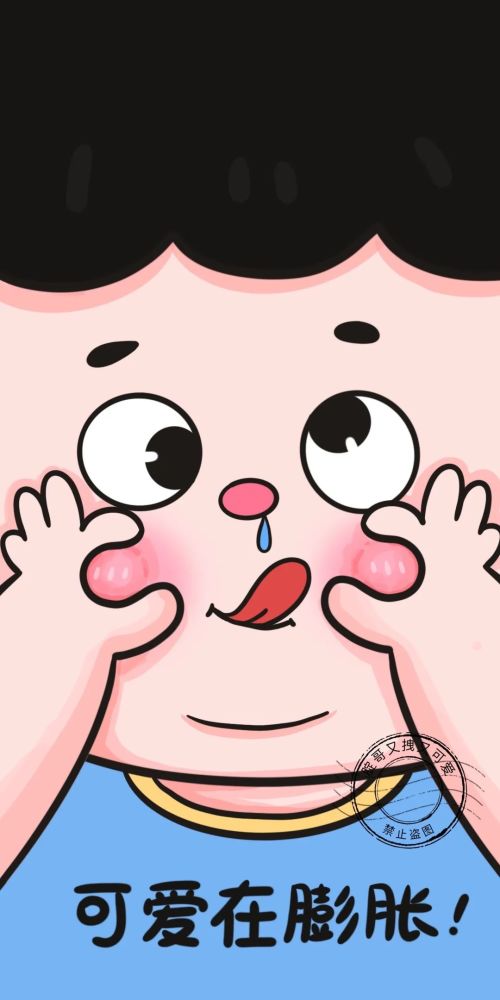 壁纸|胖胖壁纸 超好看的人物插画壁纸