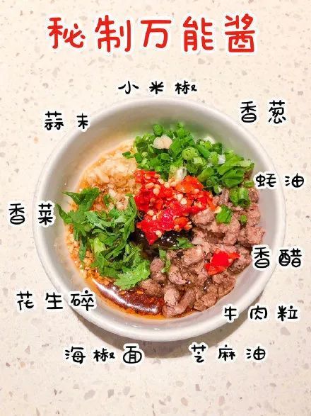 八种不同的火锅蘸料搭配,学会了火锅立马安排上!