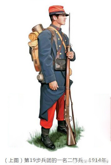 一战中的法军军装红帽红裤生怕对方看不到