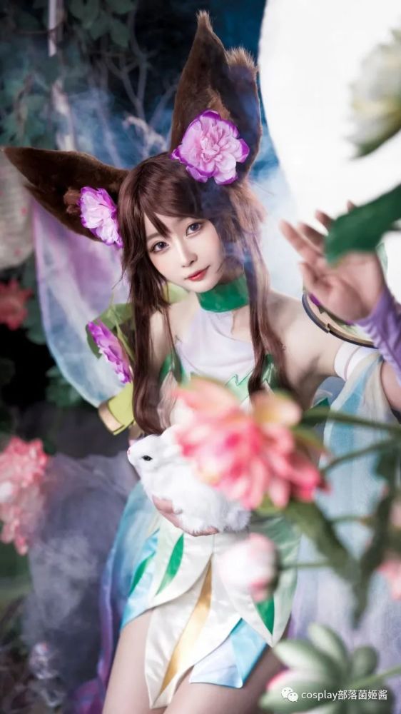 cos王者荣耀嫦娥cos正片某人李