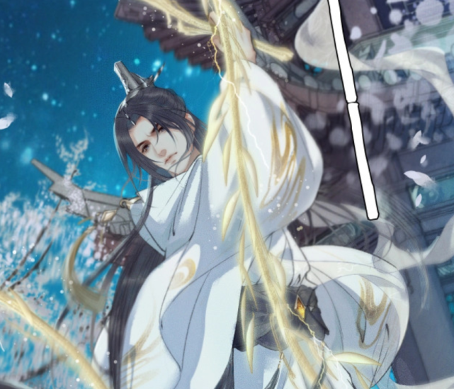 《二哈》漫画,楚晚宁眼神很a,教学严厉,红油抄手登场
