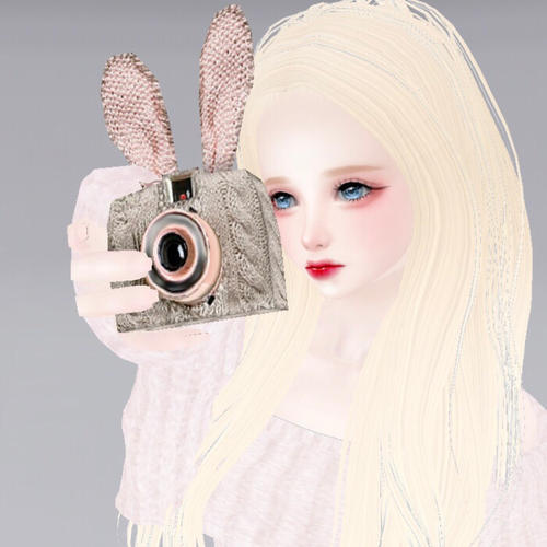 女生头像,3d